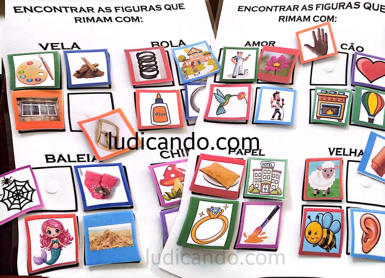 Brincando de Rimar: Jogo de Consciência Fonológica