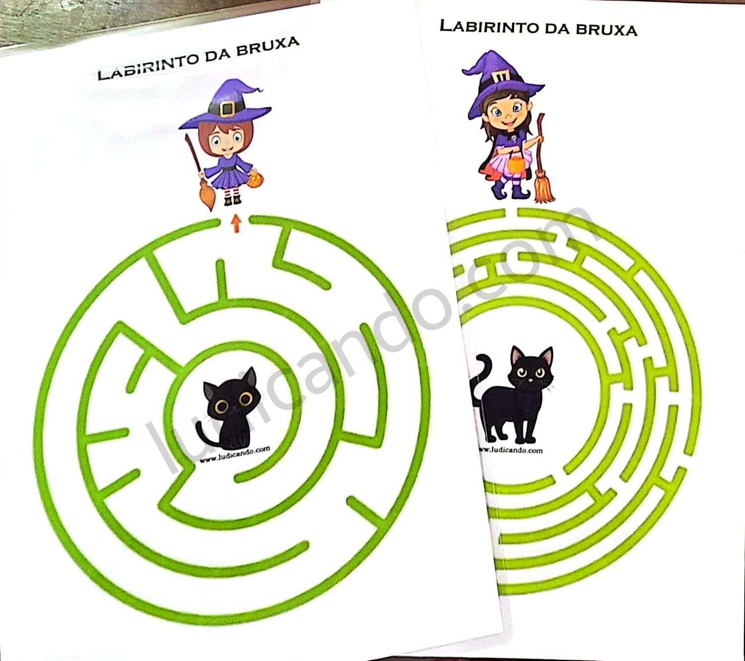 Labirinto da Bruxa: Desafio de Planejamento e Raciocínio Espacial