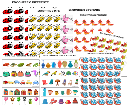 Semelhança e Diferença: Treino de Atenção aos Detalhes